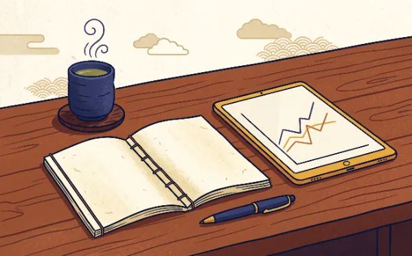 DXコンサルに『一人の社員』として寄り添ってもらうという選択肢 3 japanese style workspace illustration