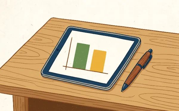 高額なDXツールを導入して後悔した企業が見直すべき3つのこと 3 tablet bar chart