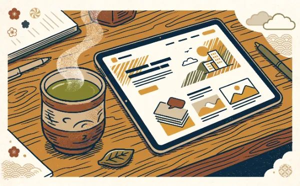 tablet tea desk